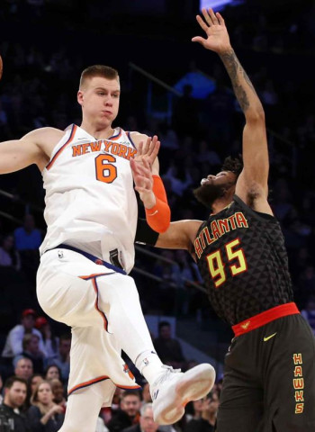 Los Knicks ganan con un gran Porzingis (107-111)