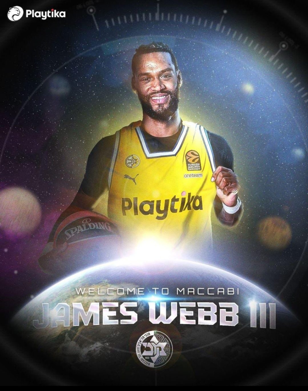 El Maccabi anuncia el fichaje de James Webb III