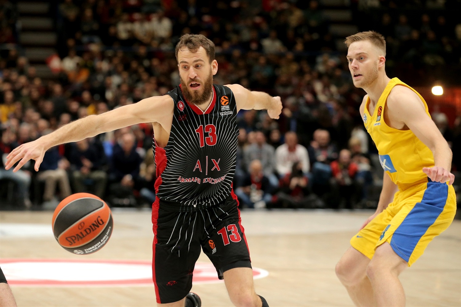 El Armani Milán se lleva la victoria ante el Maccabi al ritmo de Sergio Rodríguez (92-88)