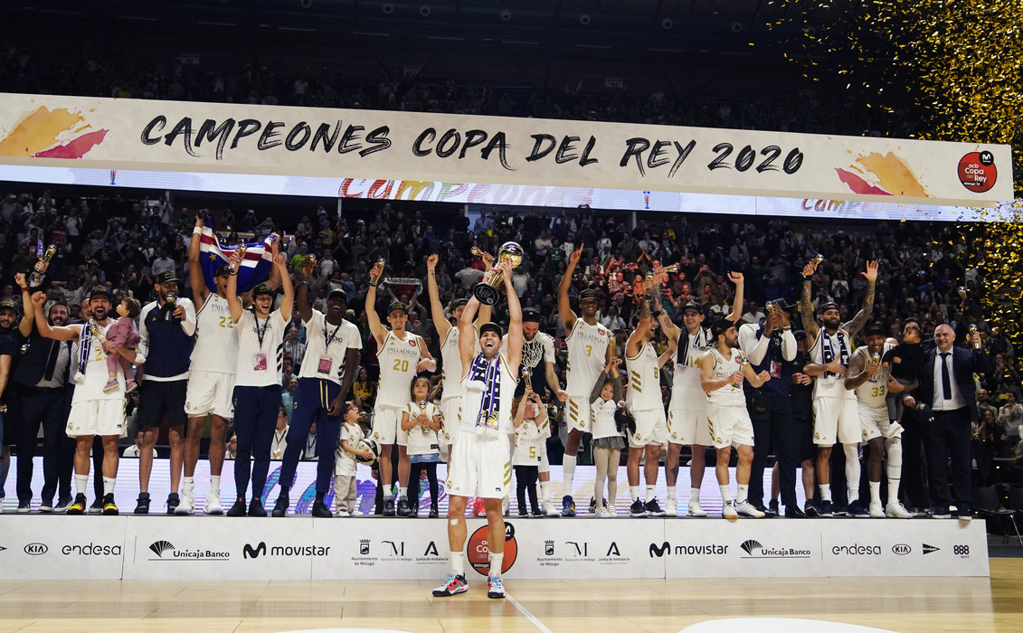El Real Madrid se muestra imparable hasta el título de copa del Rey (68-95)