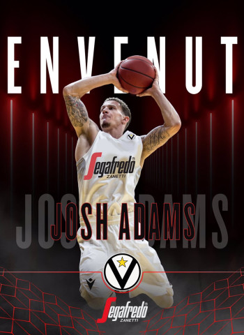La Virtus Bolonia anuncia el fichaje de Josh Adams