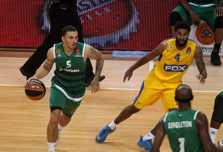 Victoria cómoda del Panathinaikos ante el Maccabi (78-68)