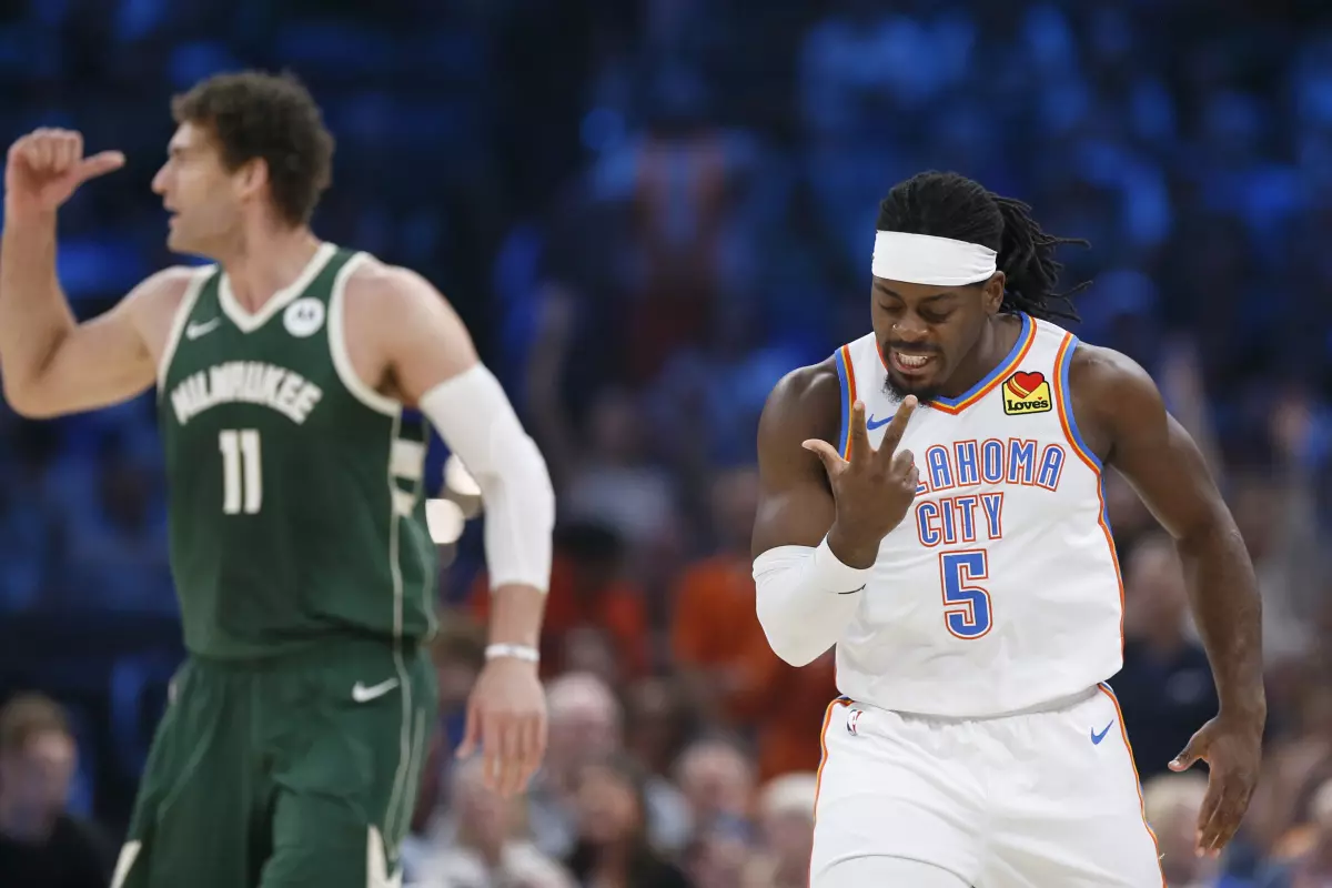 Los Thunder vencen a unos diezmados Bucks