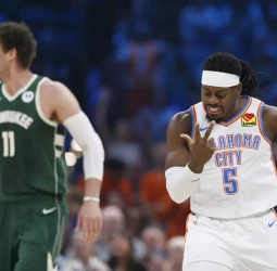 Los Thunder vencen a unos diezmados Bucks
