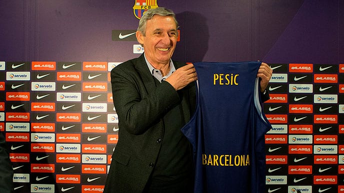 Svetislav Pesic dirigirá a FC Barcelona Lassa hasta final de temporada