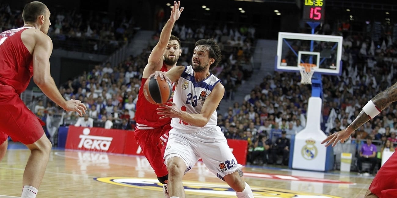 El Madrid se estrena en la Euroliga con una gran victoria ante Olympiacos (83-65)
