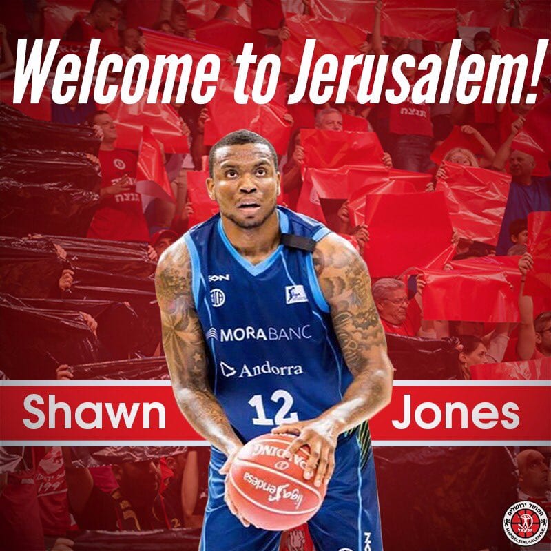 Shawn Jones jugará en el Hapoel Jerusalem