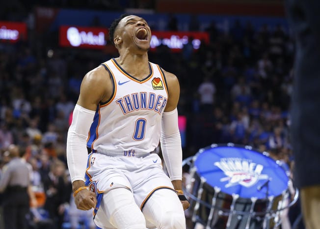 Westbrook realiza el segundo triple-doble 20-20-20 en la historia de la NBA