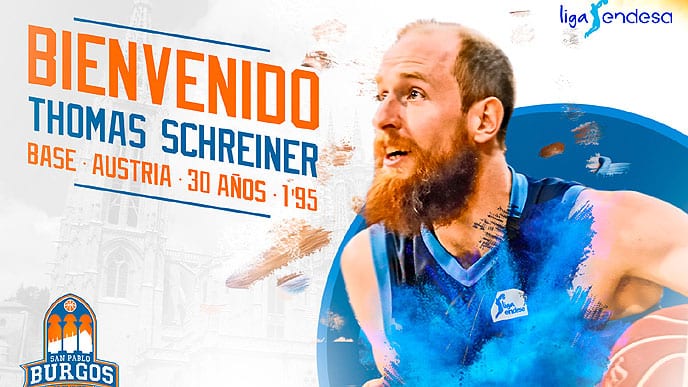 Thomas Schreiner, primera incorporación del San Pablo Burgos