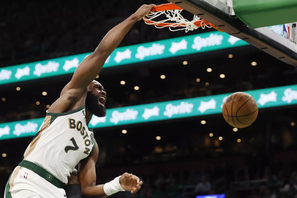 Los Raptors se encuentran con un Jaylen Brown letal
