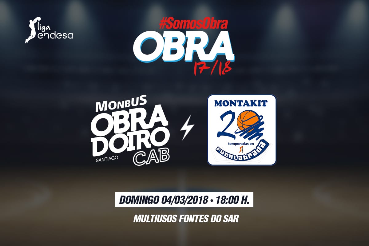 A la venta las entradas para el Monbus Obradoiro – Montakit Fuenlabrada