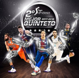 Segundo Mejor Quinteto de la Liga Endesa 2017-18