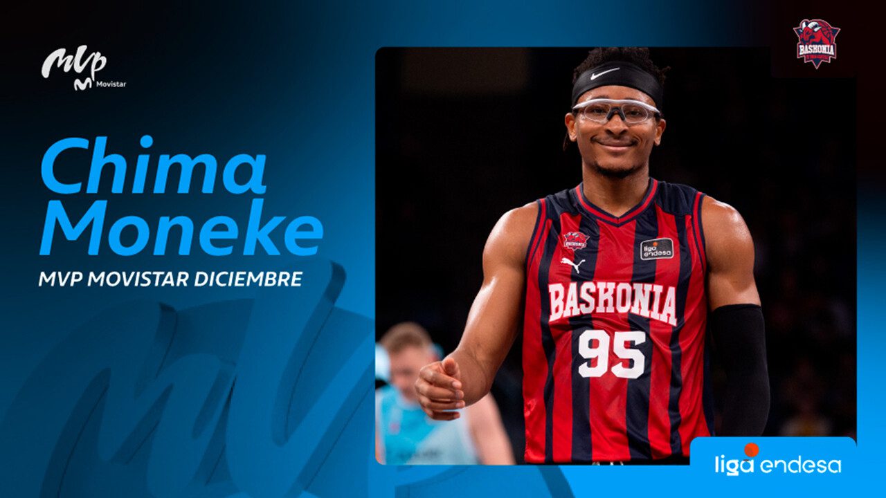Chima Moneke, MVP Movistar del mes de diciembre