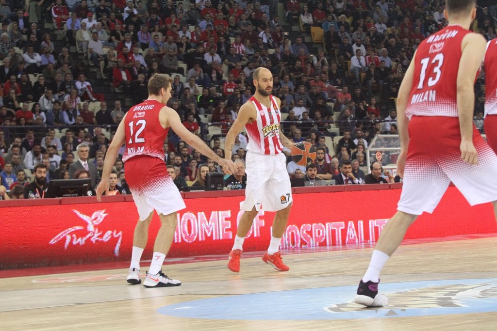 El doble MVP Vassilis Spanoulis llega al Buesa junto al poderoso Olympiacos