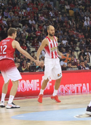 El doble MVP Vassilis Spanoulis llega al Buesa junto al poderoso Olympiacos