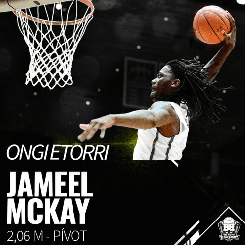 Jameel McKay, primer fichaje del RETAbet Bilbao Basket