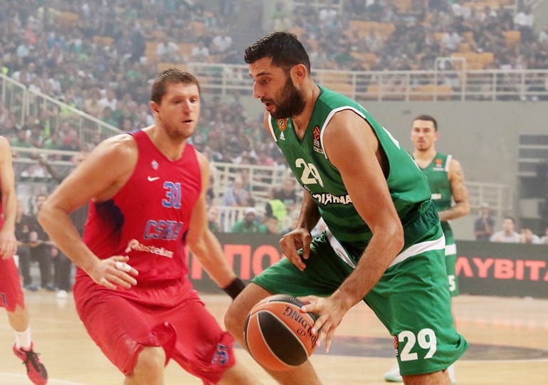 El Panathinaikos pone el fin de fiesta "3D" venciendo al CSKA Moscú (80-73)