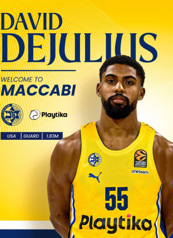 Maccabi incorpora al base David DeJulius desde el Aris