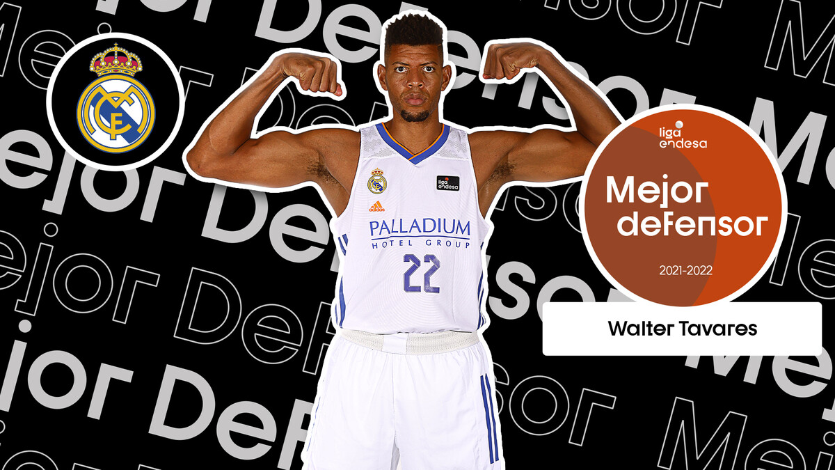 Walter Tavares, Mejor Defensor de la Liga Endesa 2021-22
