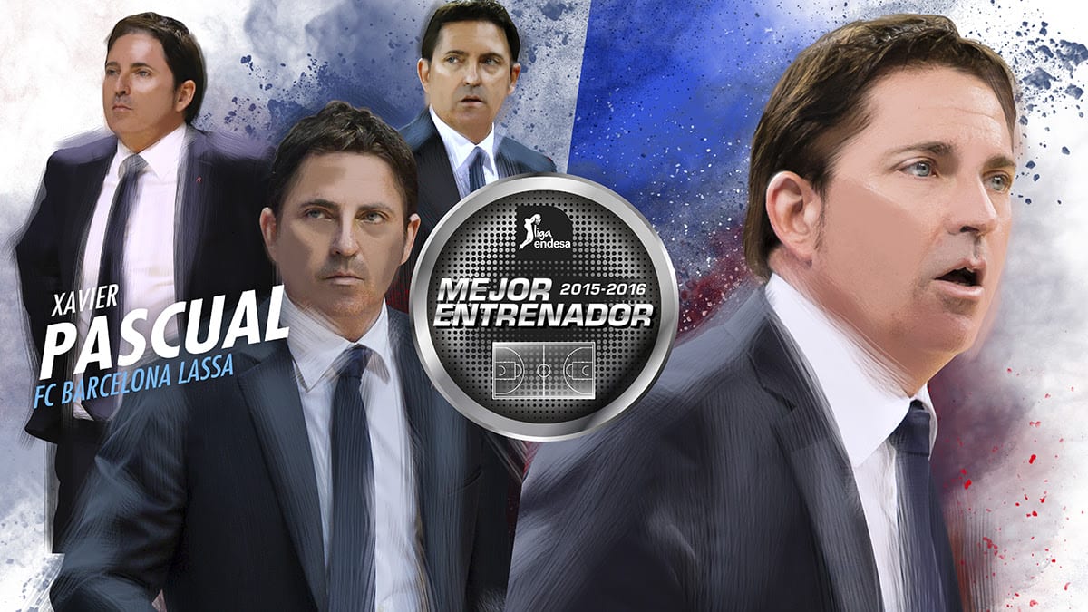 Xavi Pascual, mejor entrenador de la fase regular de la liga Endesa 2015/16