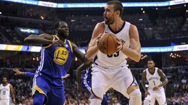 Memorable actuación de Marc Gasol ante los Warriors