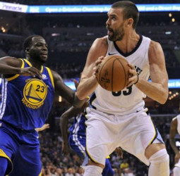 Memorable actuación de Marc Gasol ante los Warriors