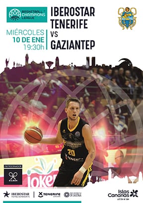 El Iberostar Tenerife al Gaziantep con propósito de enmienda