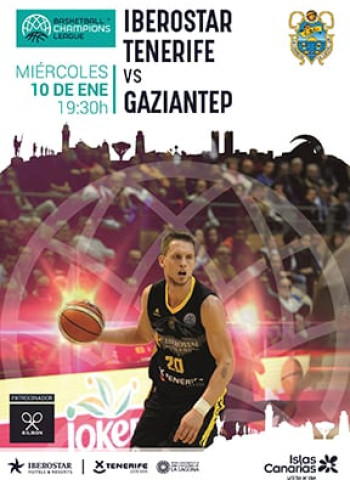 El Iberostar Tenerife al Gaziantep con propósito de enmienda
