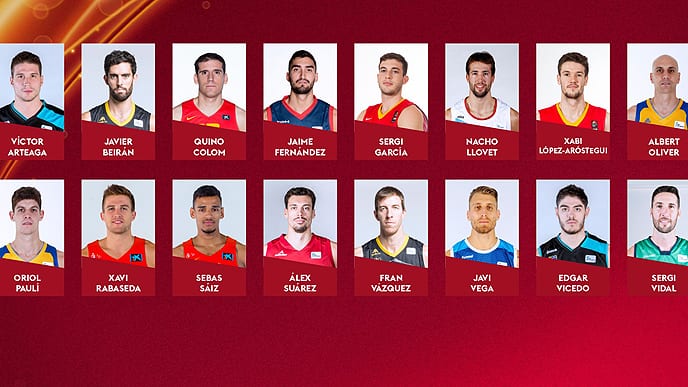 La FEB anuncia la lista definitiva para la ventana de noviembre