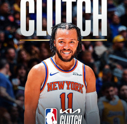 Jalen Brunson, NBA Clutch Player de la temporada 2024-25