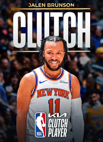 Jalen Brunson, NBA Clutch Player de la temporada 2024-25