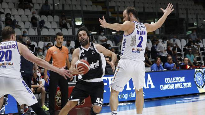 La Virtus Bolonia completa la final de la Supercoppa