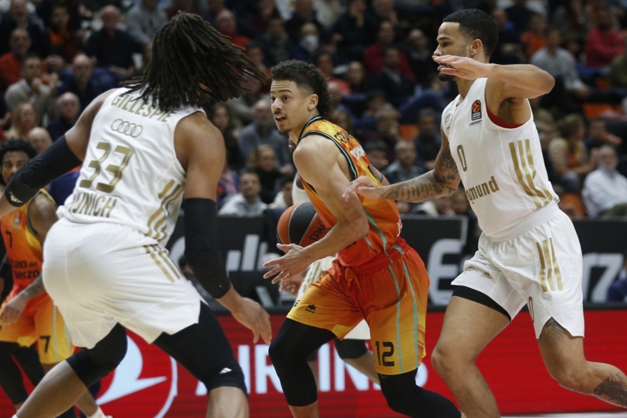 Racha de récord en la Euroliga del Valencia Basket tras vencer al Bayern Munich (82-73)
