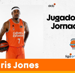 Chris Jones, Jugador de la Jornada 28 de Liga Endesa
