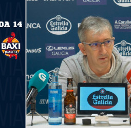 Moncho Fernández: “El BAXI Manresa es un equipo que te exige desde el segundo 0 al 24 de la posesión”