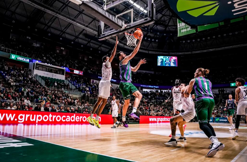 El Unicaja se impone con contundencia final, 91-73