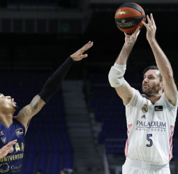 El Real Madrid arranca febrero con su 19ª victoria en Liga (98-87)