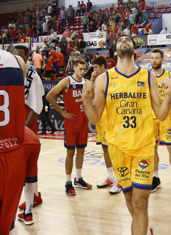 El Herbalife Gran Canaria consigue la primera (74-75)