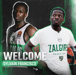 Sylvain Francisco, nuevo jugador del Zalgiris Kaunas