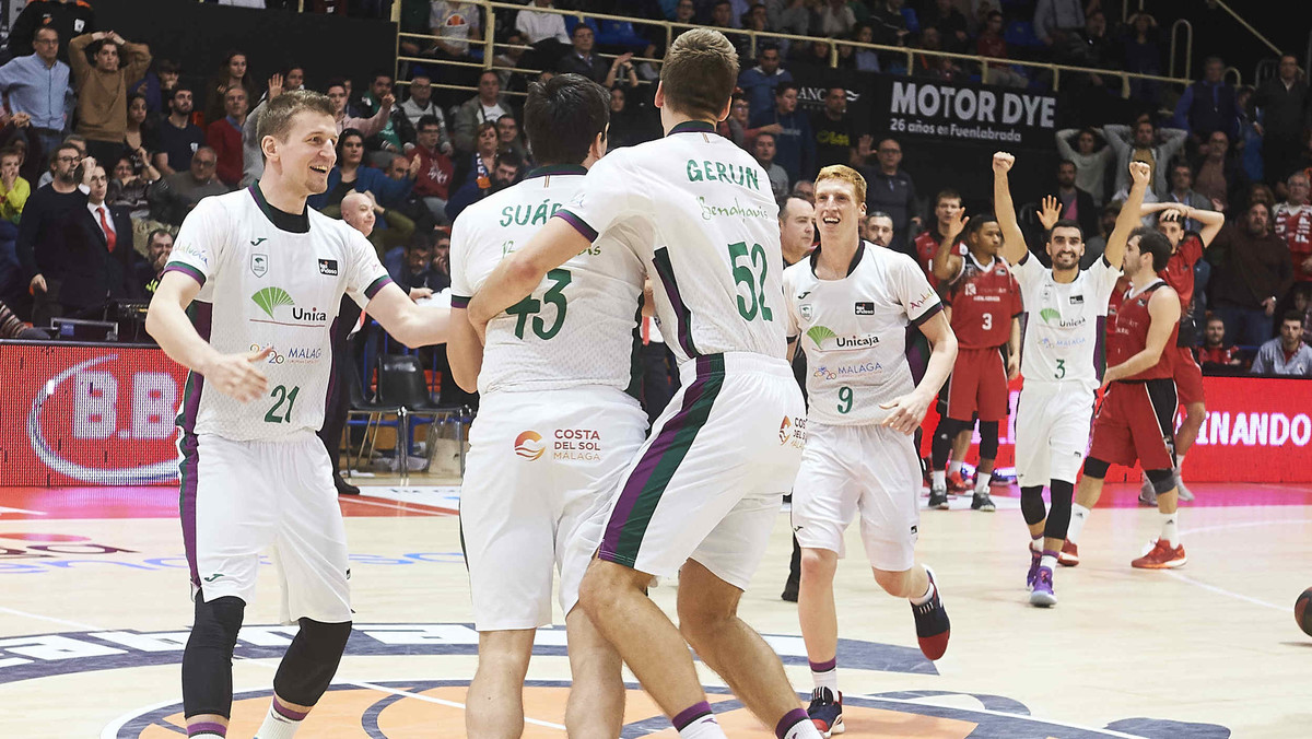 Suárez en el último momento da al Unicaja la victoria en Fuenlabrada (81-82)