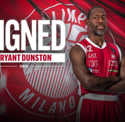 Bryant Dunston refuerza el juego interior del Olimpia Milano