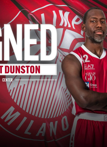 Bryant Dunston refuerza el juego interior del Olimpia Milano