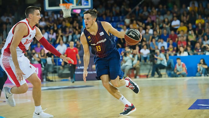 ¡Bienvenido el baloncesto al Palau! El FC Barcelona se anota una victoria trabajada y cargada de nombres propios (87-82)