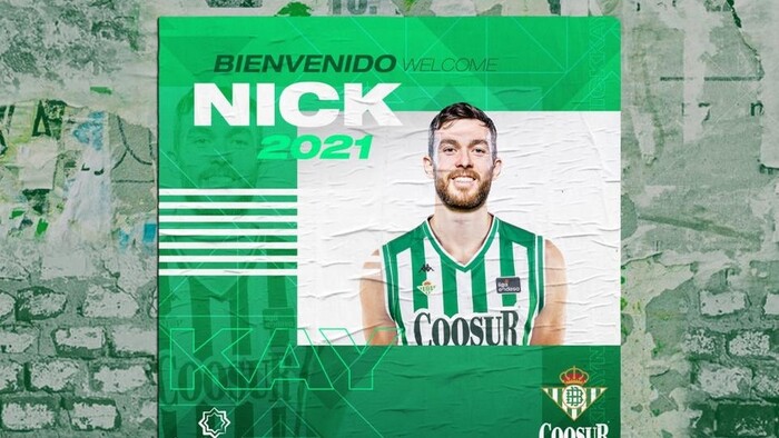 Nick Kay, talento australiano para el Coosur Real Betis