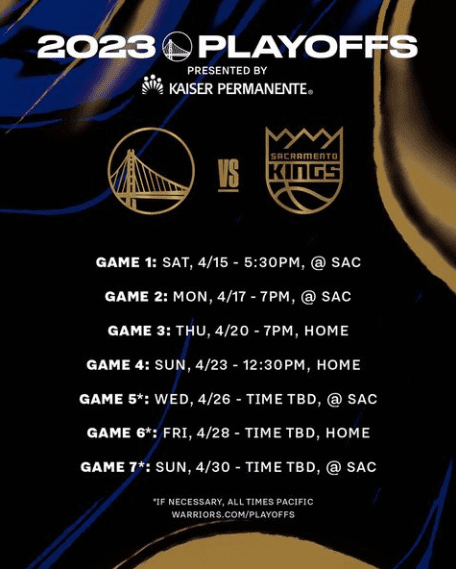 Previa Playoffs NBA 2023: Sacramento Kings vs Golden State Warriors