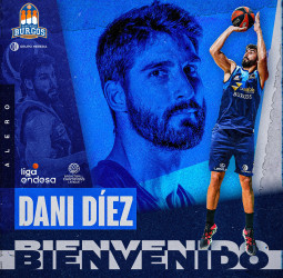 Dani Díez, esfuerzo al servicio del Hereda San Pablo Burgos