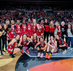 Casademont Zaragoza se sacude los nervios del anfitrión para alcanzar las semifinales, 56-42