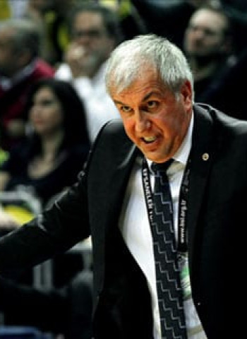 El Partizan negocia la renovación de su entrenador Zeljko Obradovic