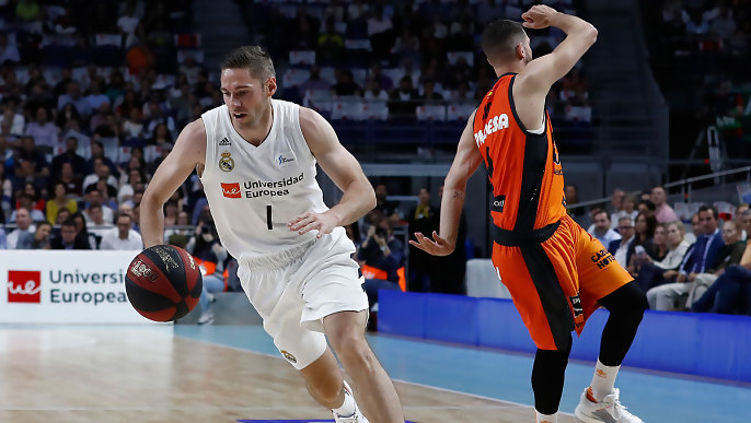 El Madrid llegará líder a la última jornada de la Liga Regular (83-77)