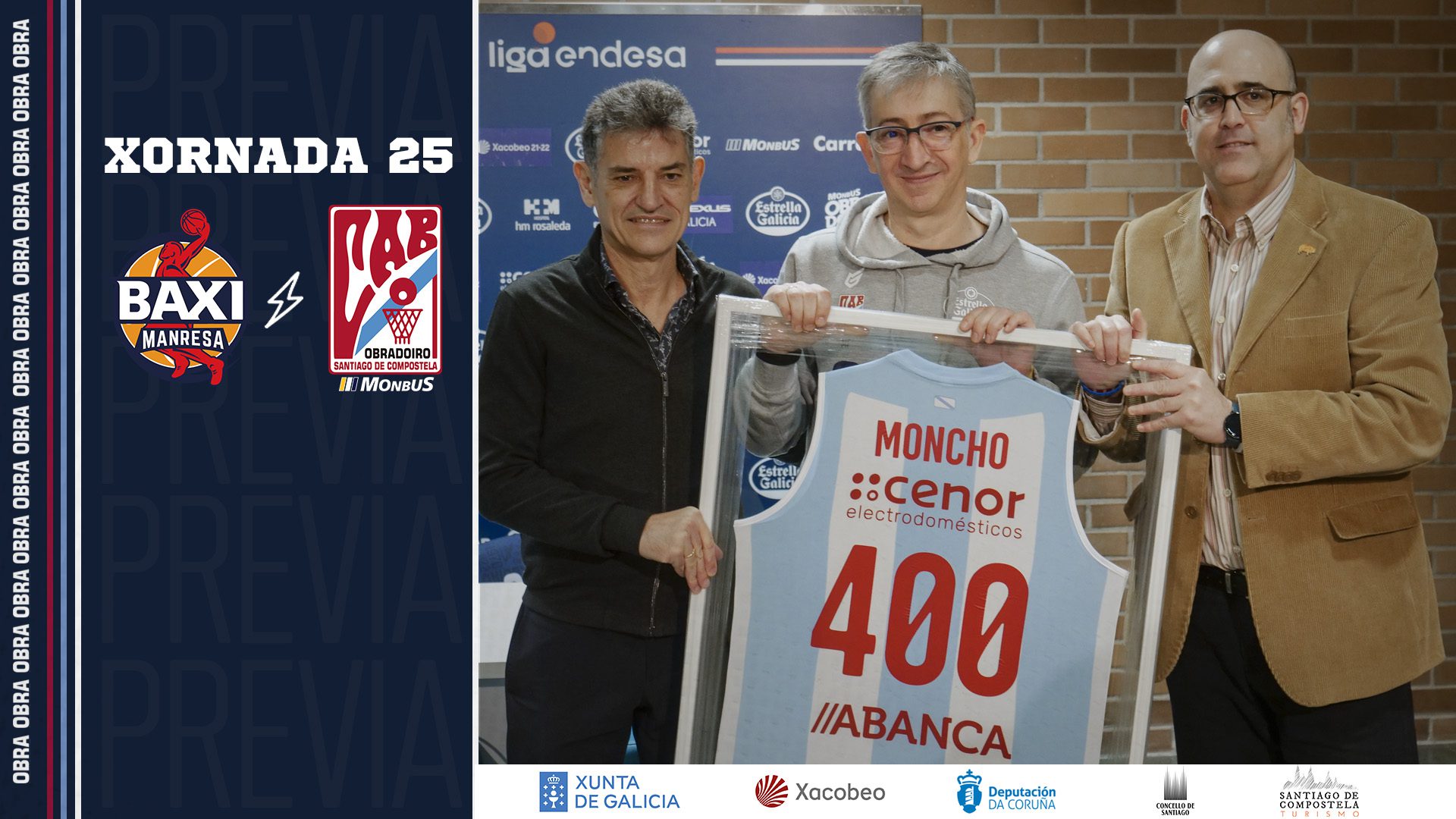 Moncho Fernández: “El BAXI Manresa es un equipo que te exige un nivel muy alto de concentración y pelea durante los cuarenta minutos”